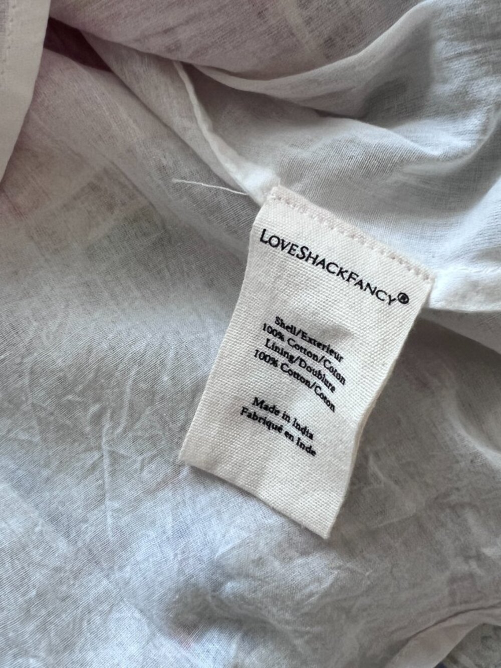 NWT LoveShackFancy Sylvie Dress - Picture 4 of 5